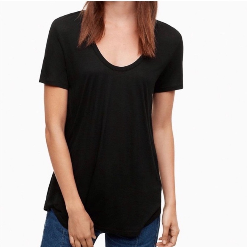 Aritzia Wilfred Free Black Women's Top